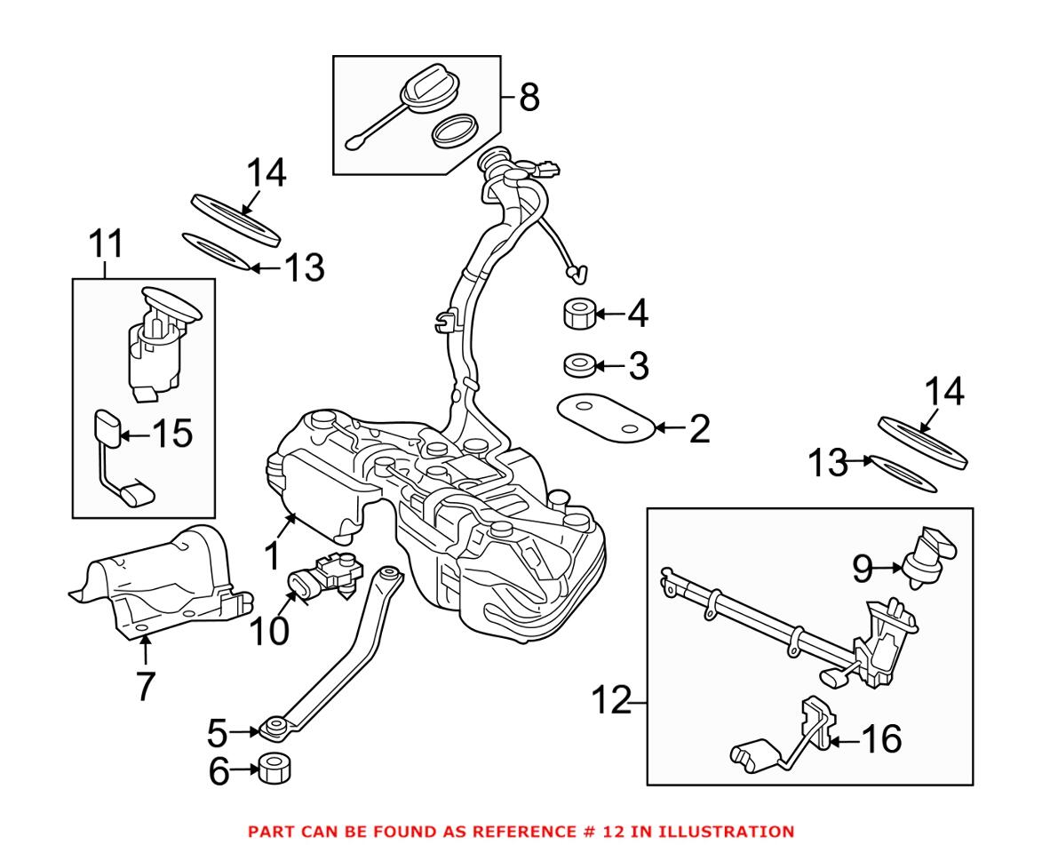 Mercedes Fuel Pump Assembly 2044700694